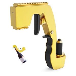 Champagne Gun Lightweight Plastic Sprayer with Adjustable Rubber Plug Birthdays